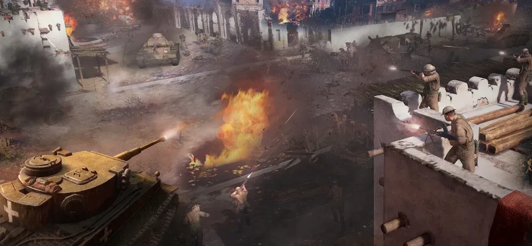 Скачать World War 2: Strategy Games MOD APK — Неограниченные ресурсы и войска — скриншот 4 Скачать World War 2: Strategy Games MOD APK — Неограниченные ресурсы и войска — скриншот 4