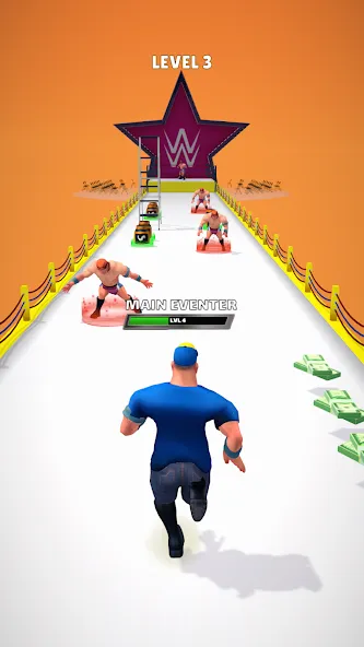 Скачать Wrestling Trivia Run на Андроид — Безлимитные подсказки и жизни — скриншот 5