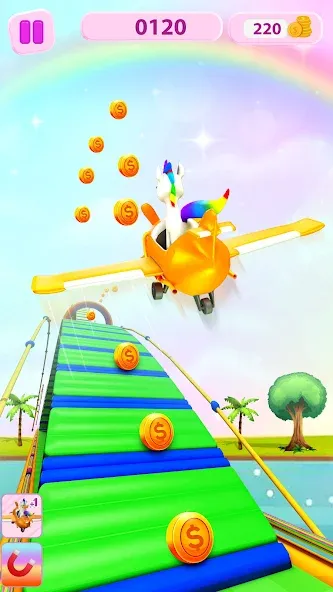 Скачать Unicorn Kingdom: Running Games — Много монет и все уровни открыты — скриншот 2 Скачать Unicorn Kingdom: Running Games — Много монет и все уровни открыты — скриншот 2