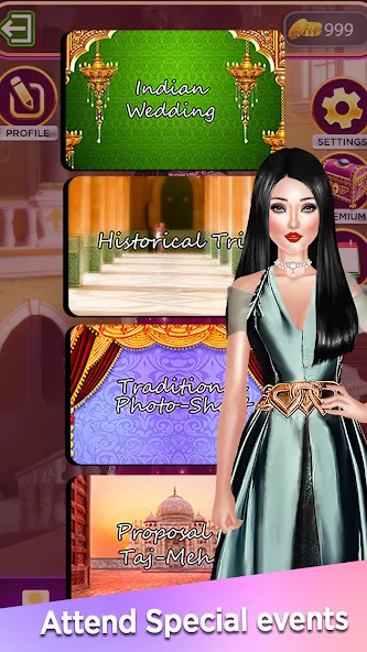 Dress Up Game-Make Up games на Андроид — Мод Безлимитные деньги и всё открыто — скриншот 5