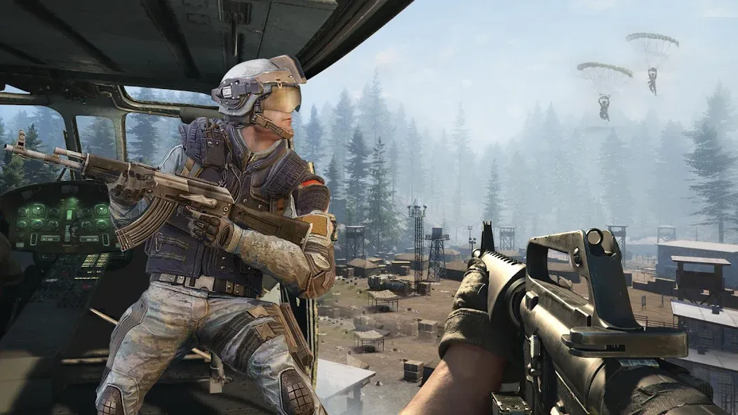 Взломанная Call of Warfare FPS War Game на Андроид — Безлимитные патроны и здоровье — скриншот 4 Взломанная Call of Warfare FPS War Game на Андроид — Безлимитные патроны и здоровье — скриншот 4