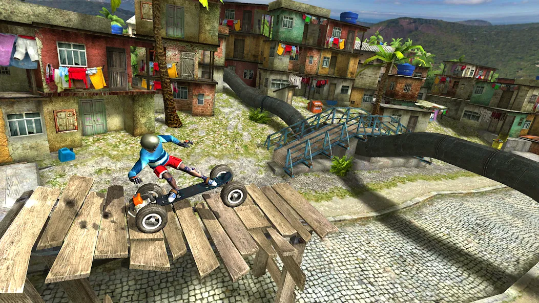 Взломанная Trial Xtreme 4 Bike Racing на Андроид — Безлимитные деньги и топливо — скриншот 2