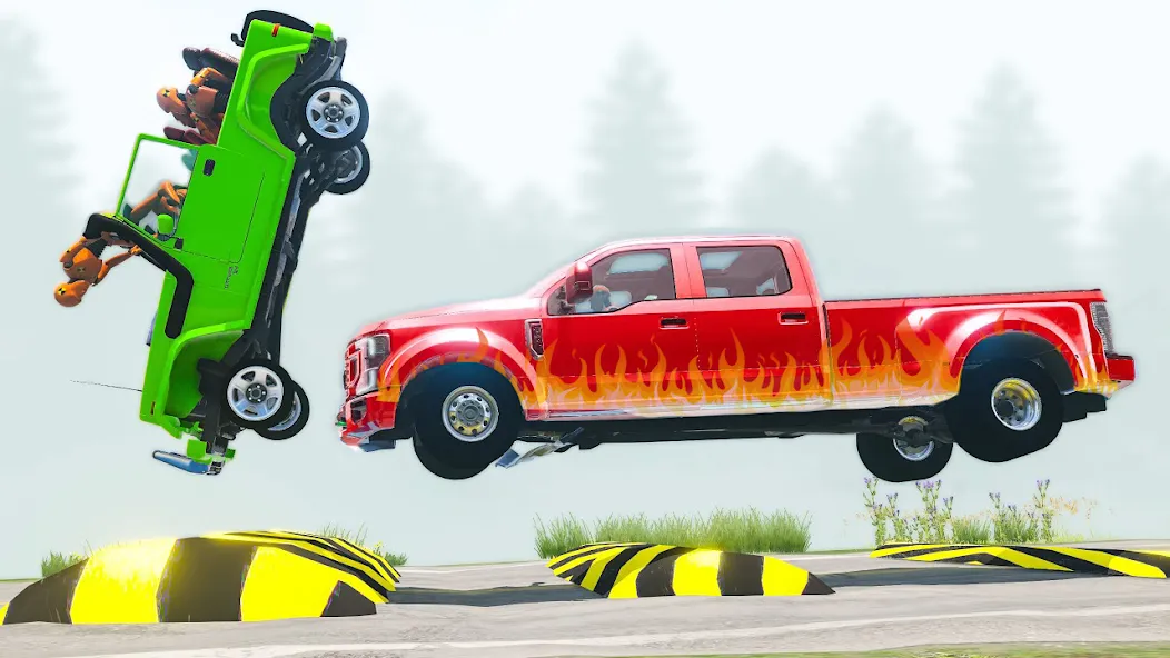 Car Crash: 3D Mega Demolition на Андроид — Мод Безлимитные деньги и разрушения — скриншот 1