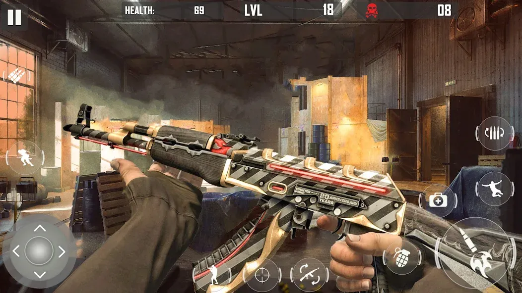 fps cover firing Offline Game Mod APK Без рекламы и много оружия — Скачать на Андроид — скриншот 3 fps cover firing Offline Game Mod APK Без рекламы и много оружия — Скачать на Андроид — скриншот 3
