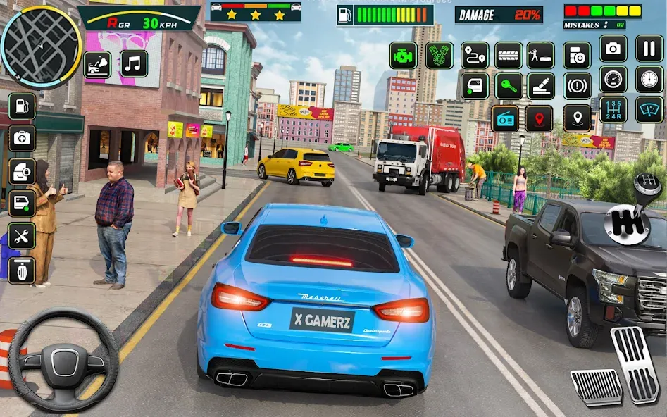 City Car Driving - Car Games — Взломанная версия (Безлимитные деньги и все машины) — скриншот 3 City Car Driving - Car Games — Взломанная версия (Безлимитные деньги и все машины) — скриншот 3