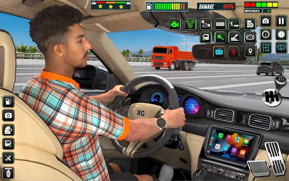 City Car Driving - Car Games — Взломанная версия (Безлимитные деньги и все машины) — скриншот 4 City Car Driving - Car Games — Взломанная версия (Безлимитные деньги и все машины) — скриншот 4
