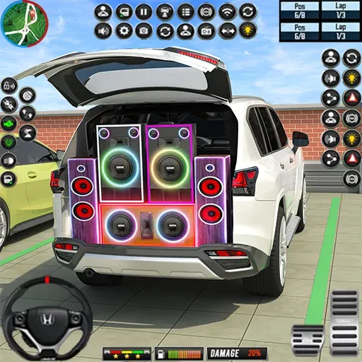 School Car Game 3d Car Driving MOD APK — Безлимитные деньги и все машины открыты — скриншот 1