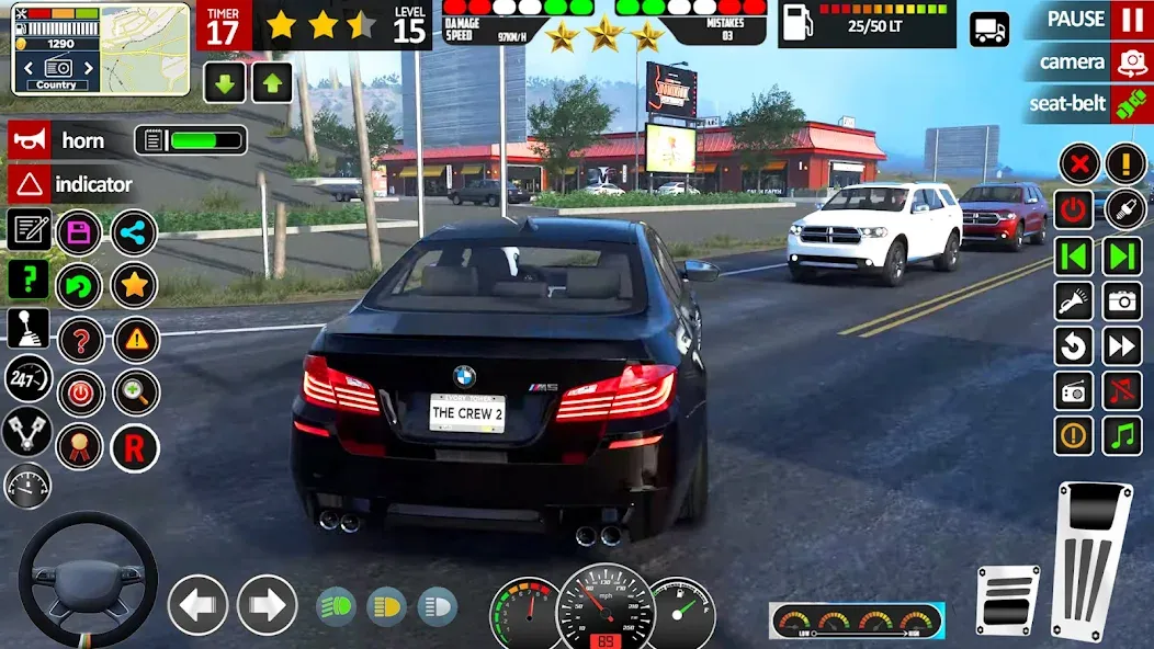 School Car Game 3d Car Driving MOD APK — Безлимитные деньги и все машины открыты — скриншот 5