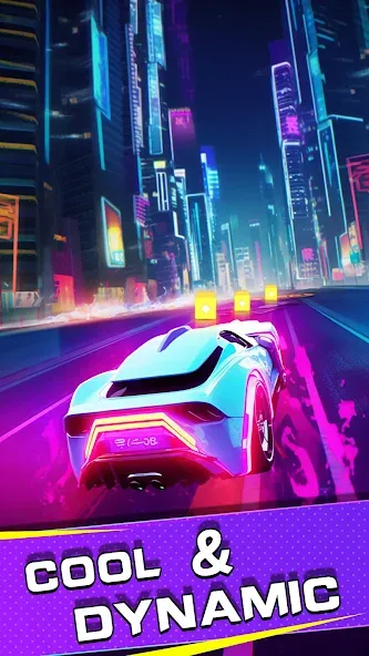 Скачать Beat Racing:Car&Music game — Безлимитные деньги и все машины — скриншот 1