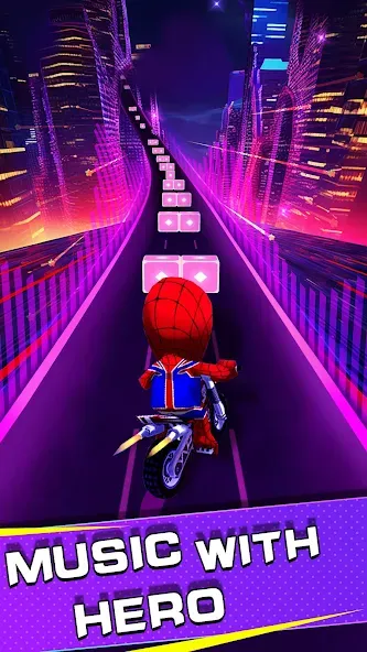 Скачать Beat Racing:Car&Music game — Безлимитные деньги и все машины — скриншот 2