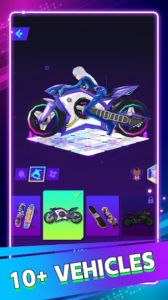Beat Dancing EDM:music game — Мод: Безлимитные деньги и все песни открыты — скриншот 4