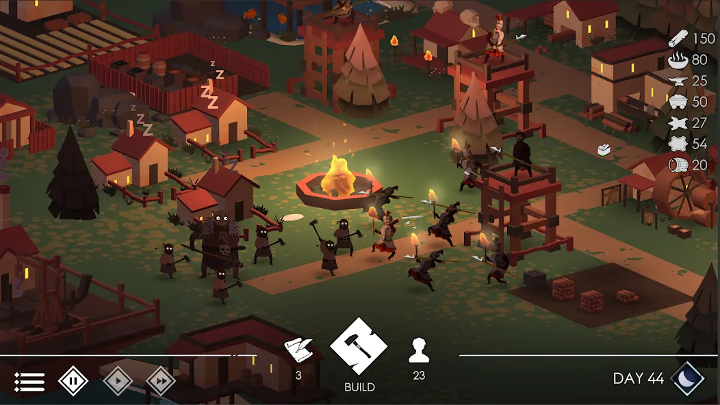 Взлом The Bonfire 2 Uncharted Shores — Безлимитные ресурсы и открыты все здания — скриншот 5
