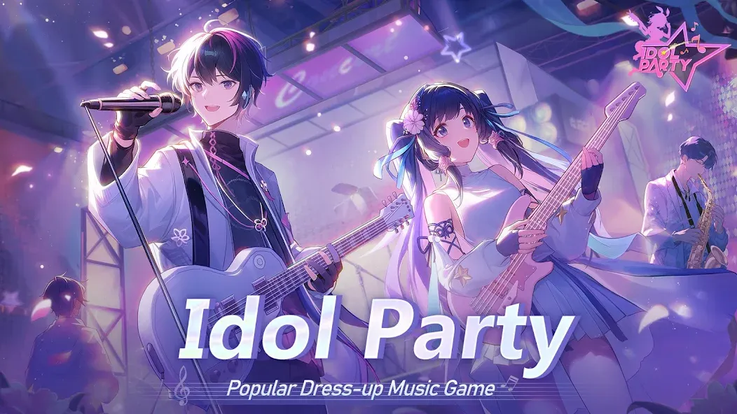 Скачать Idol Party — Модификация Безлимитные монеты и все наряды — скриншот 1
