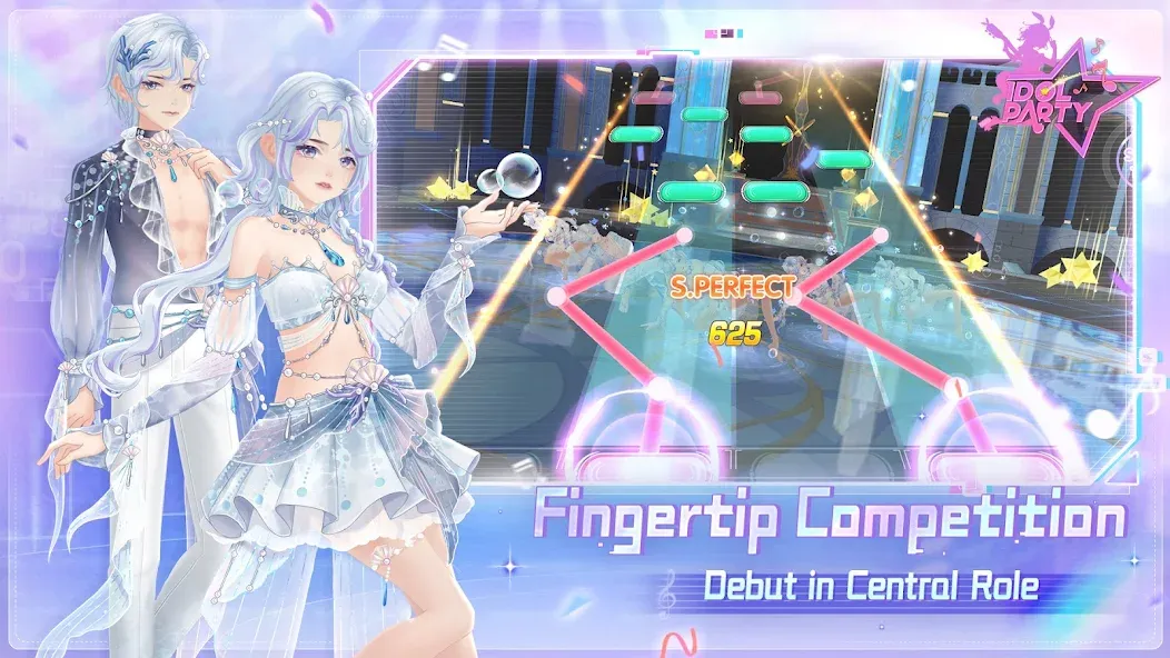 Скачать Idol Party — Модификация Безлимитные монеты и все наряды — скриншот 2