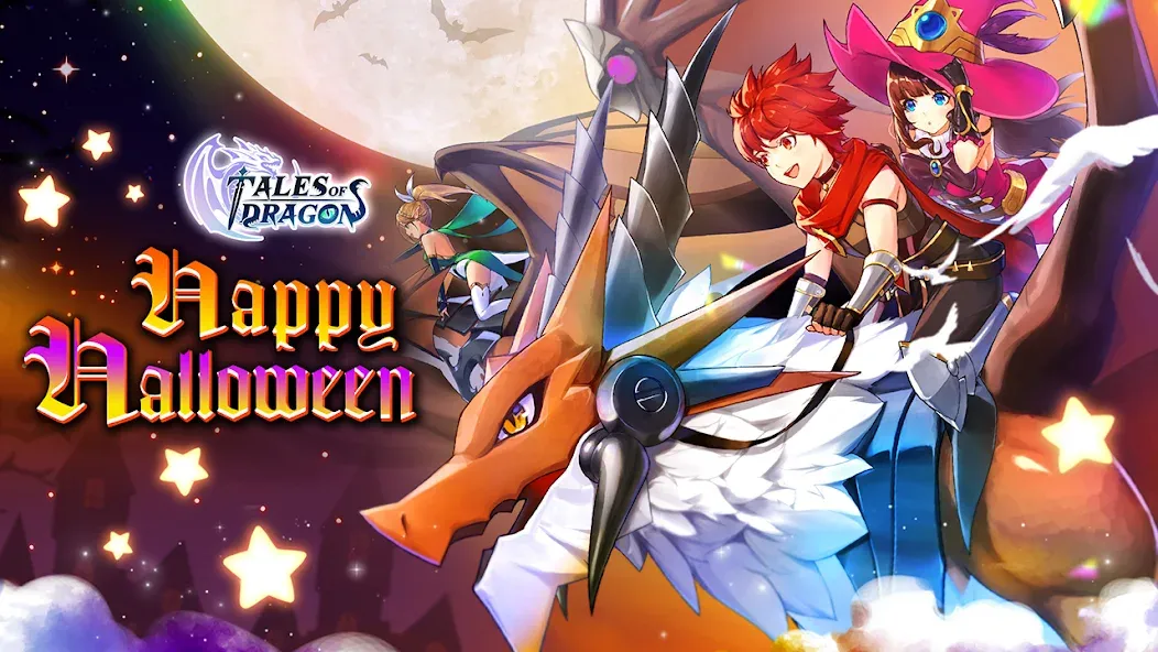 Скачать Tales of Dragon - Fantasy RPG на Андроид — Безлимитные ресурсы и усиленные герои — скриншот 1