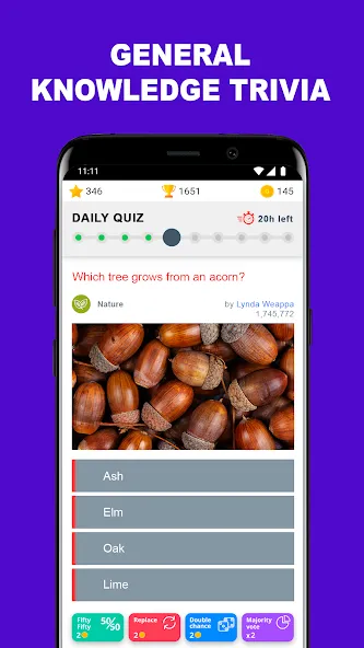 QuizzClub. Quiz & Trivia game — Безлимитные подсказки и жизни — скриншот 1