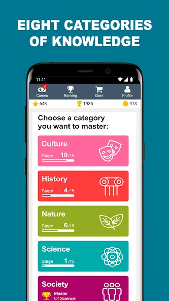 QuizzClub. Quiz & Trivia game — Безлимитные подсказки и жизни — скриншот 4