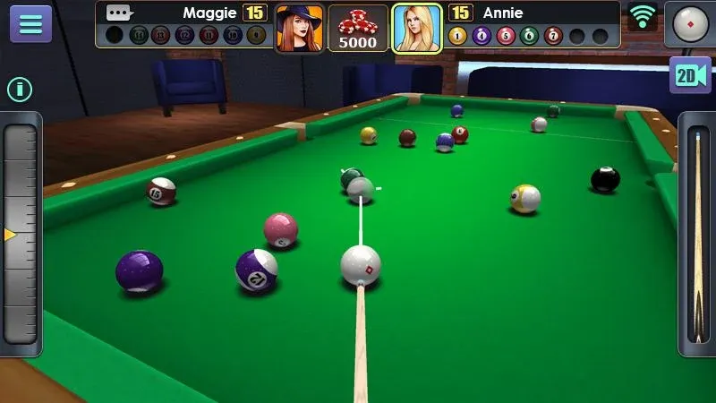 Скачать 3D Pool Ball (Мод: Безлимитные монеты и все столы открыты) на Андроид — скриншот 2