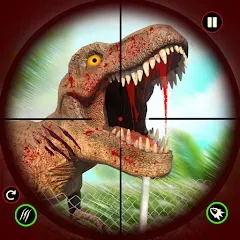 Скачать Dino Hunting Sniper Shooter 3D на телефон — Безлимитные деньги и патроны