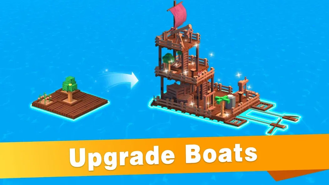 Взломанная Idle Arks: Build at Sea на Андроид — Безлимитные ресурсы и ускоренное строительство — скриншот 2 Взломанная Idle Arks: Build at Sea на Андроид — Безлимитные ресурсы и ускоренное строительство — скриншот 2