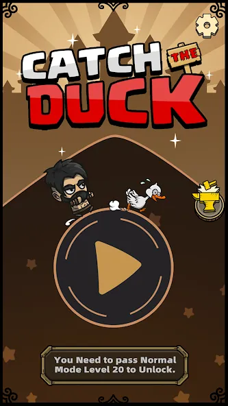 Catch The Duck (Мод Бесконечные жизни и подсказки) — скриншот 1