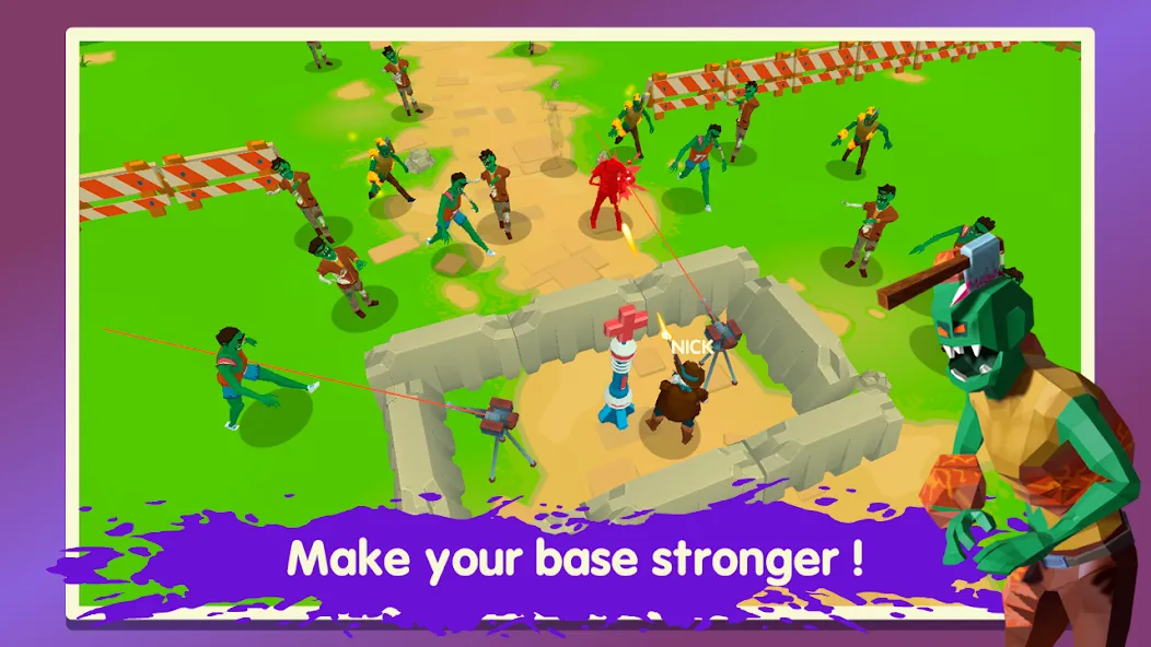 Скачать Two Guys & Zombies 3D: Online на Android — Много денег и ресурсов — скриншот 2