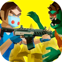 Скачать Two Guys & Zombies 3D: Online на Android — Много денег и ресурсов