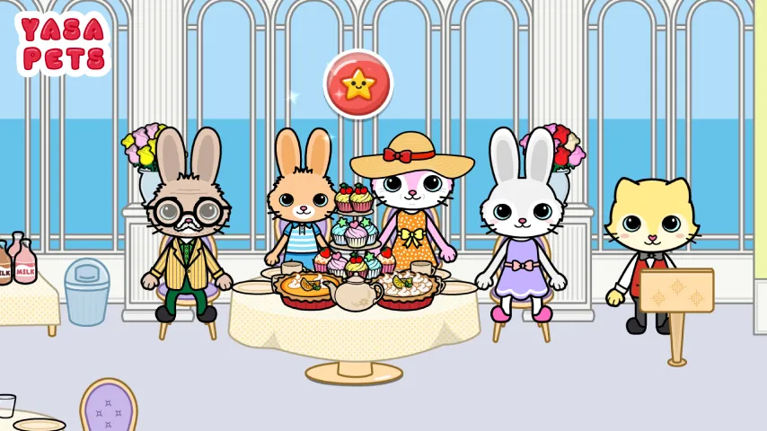Yasa Pets Hotel MOD APK на Android — Все номера и питомцы открыты — скриншот 2 Yasa Pets Hotel MOD APK на Android — Все номера и питомцы открыты — скриншот 2