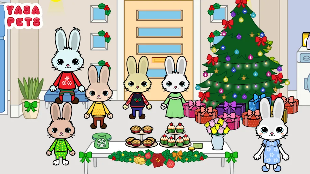 Yasa Pets Town — Мод: Все персонажи и локации открыты — скриншот 4 Yasa Pets Town — Мод: Все персонажи и локации открыты — скриншот 4