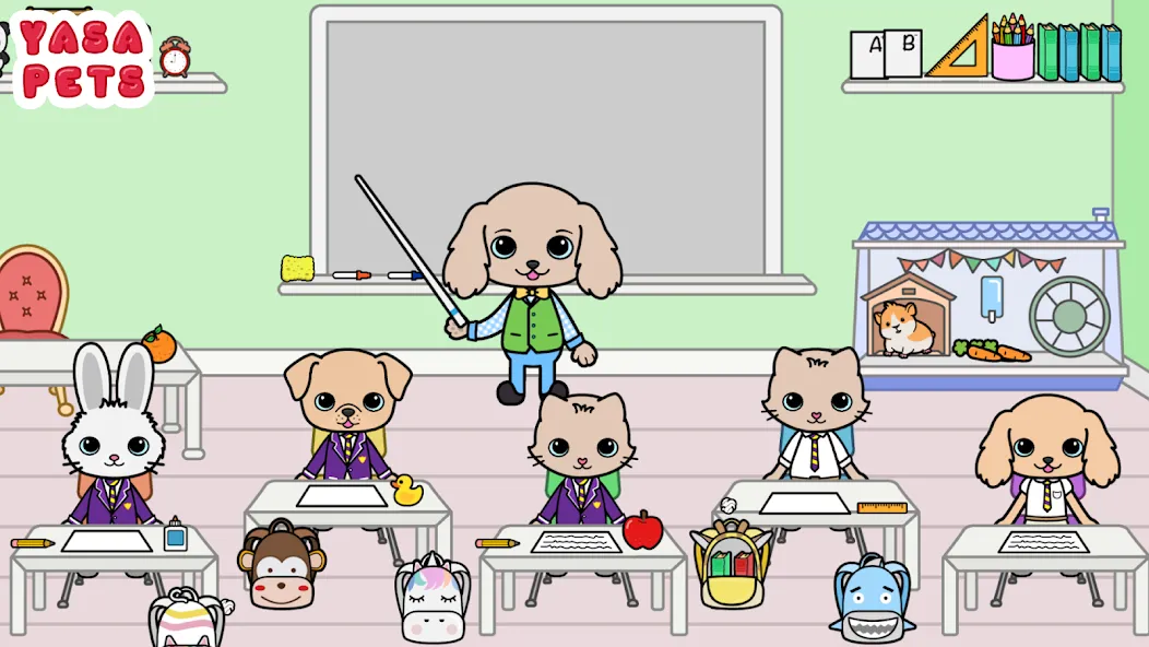 Yasa Pets Town — Мод: Все персонажи и локации открыты — скриншот 5 Yasa Pets Town — Мод: Все персонажи и локации открыты — скриншот 5