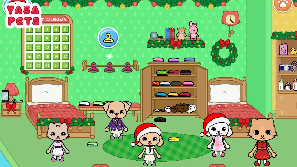 Скачать Yasa Pets Christmas на Андроид — Все подарки открыты без рекламы — скриншот 5 Скачать Yasa Pets Christmas на Андроид — Все подарки открыты без рекламы — скриншот 5