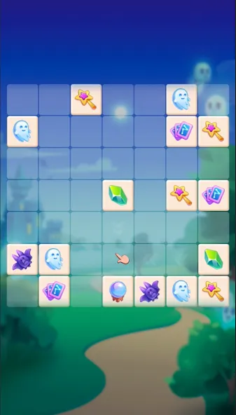 Twins Puzzle Tiles — Безлимитные подсказки и открыты все уровни — скриншот 1