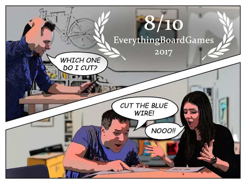Скачать Them Bombs: co-op board game на Андроид — Безлимитные подсказки и открытые миссии — скриншот 1