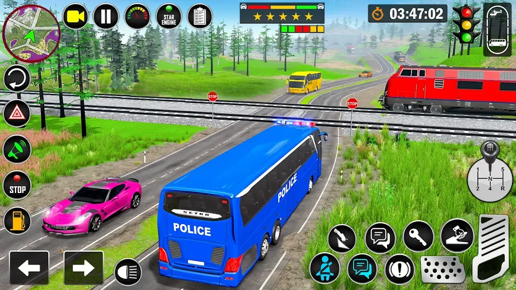 Скачать City Bus Simulator Bus Game 3D — Модификация Безлимитные деньги и топливо — скриншот 4 Скачать City Bus Simulator Bus Game 3D — Модификация Безлимитные деньги и топливо — скриншот 4