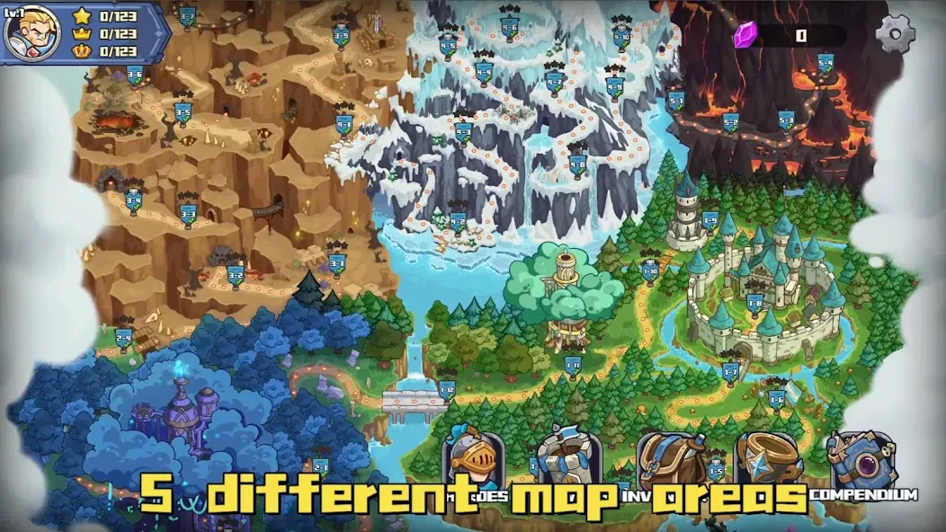 Скачать Chrono Crystal - Tower Defense на Android — Безлимитные монеты и кристаллы — скриншот 1