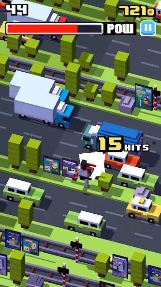 Скачать Crossy Road с модом — Бесконечные монеты и разблокированы персонажи — скриншот 2