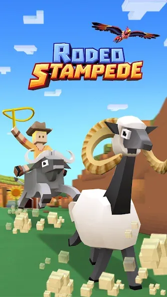 Скачать Rodeo Stampede: Sky Zoo Safari на телефон — Безлимитные деньги и ресурсы — скриншот 1