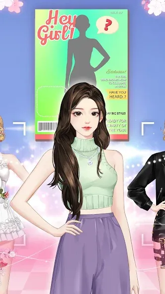 Fashion City：Style&Dress Up MOD APK — Безлимитные деньги и алмазы — скриншот 1