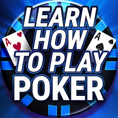 Learn How To Play Texas Poker на Андроид — Мод Бесконечные фишки и подсказки