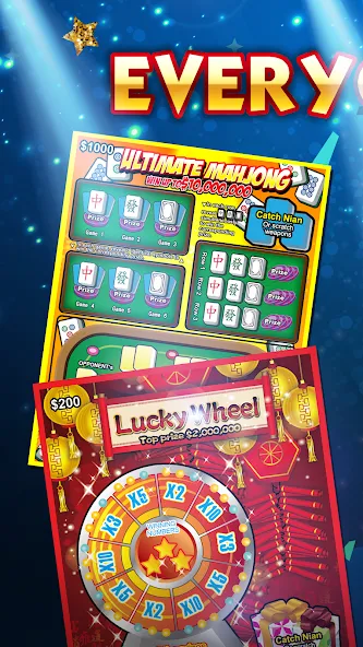 Скачать Lottery Scratch Off - Mahjong на Android — Безлимитные монеты и бонусы — скриншот 1 Скачать Lottery Scratch Off - Mahjong на Android — Безлимитные монеты и бонусы — скриншот 1