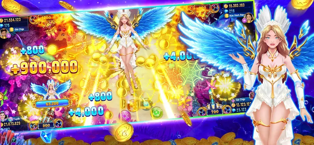 Скачать Dragon King:fish table games MOD APK — Безлимитные монеты и бонусы — скриншот 2