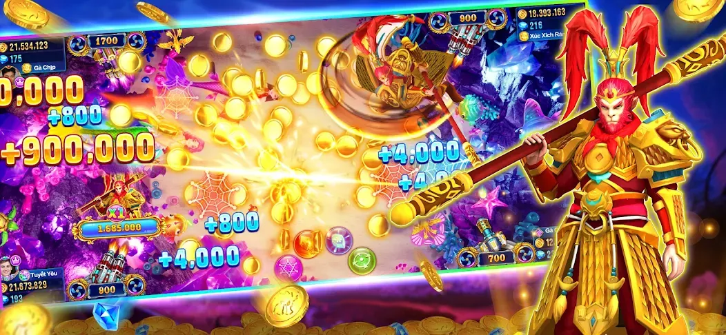 Скачать Dragon King:fish table games MOD APK — Безлимитные монеты и бонусы — скриншот 3