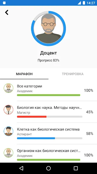 Скачать Биология Викторина — Модификация Безлимитные подсказки и правильные ответы — скриншот 4