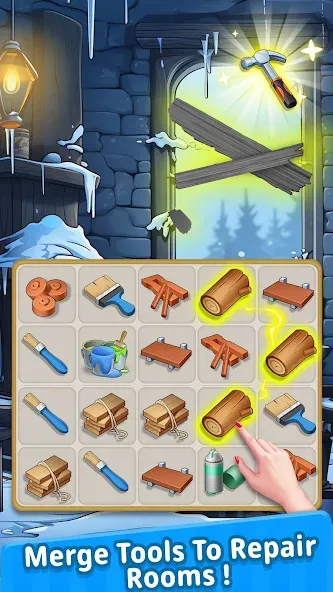 Merge Designer - Decor & Story на Андроид — Мод Безлимитные деньги и ресурсы — скриншот 4