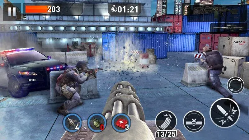 Elite Killer: SWAT — Мод: Безлимитные патроны и открыто оружие — скриншот 3 Elite Killer: SWAT — Мод: Безлимитные патроны и открыто оружие — скриншот 3