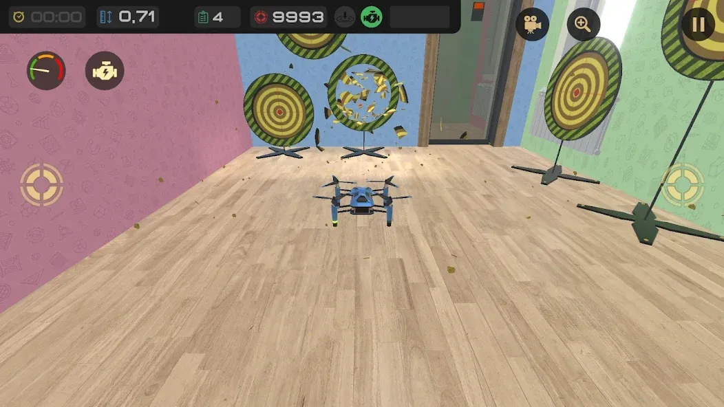 Скачать Edu Drone Simulator — Последняя версия (Безлимитные монеты и все уровни) — скриншот 4