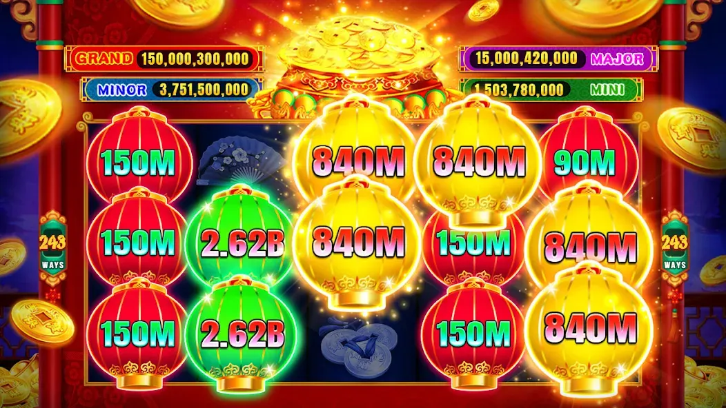 Скачать взлом Aquuua Casino - Slots на Андроид — Безлимитные монеты и бонусы — скриншот 5
