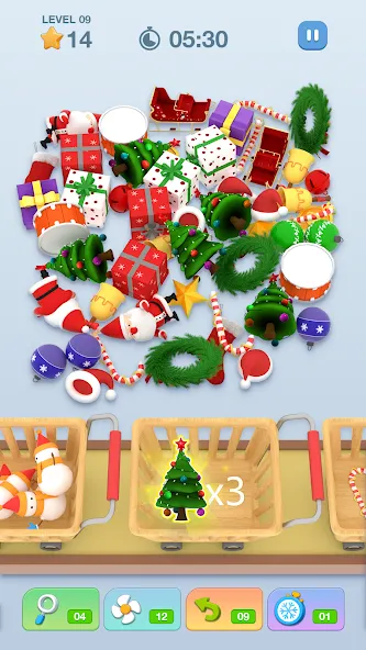 Скачать Joy Match 3D — Безлимитные монеты и все уровни — скриншот 5