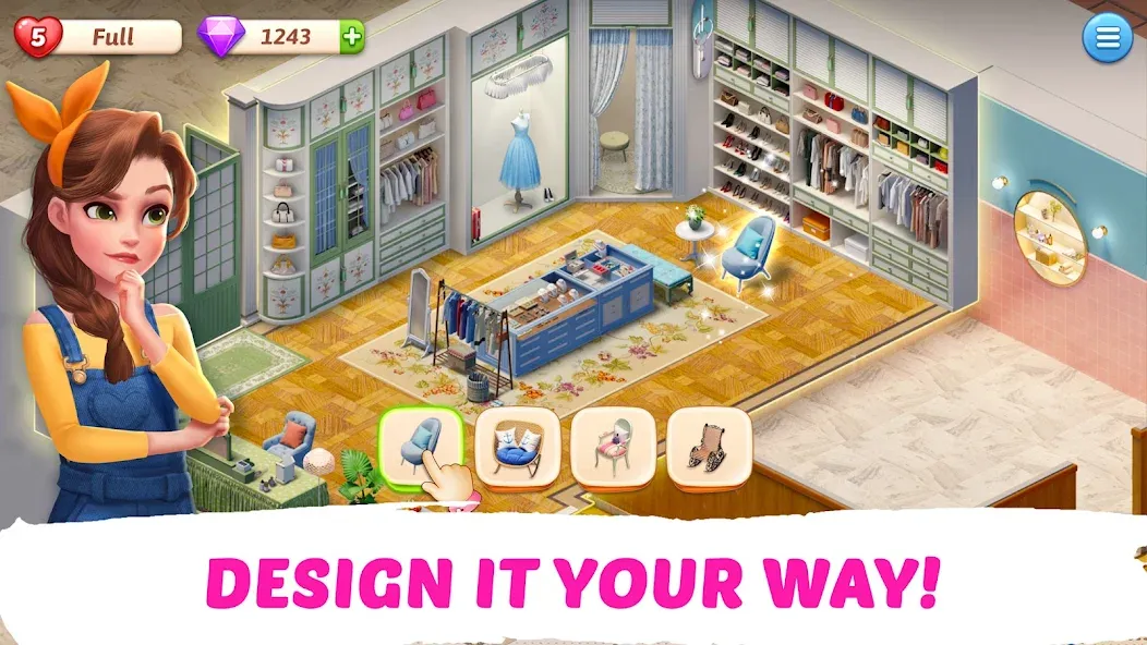 My Story - Mansion Makeover на Андроид — Безлимитные монеты и бесплатный ремонт — скриншот 3 My Story - Mansion Makeover на Андроид — Безлимитные монеты и бесплатный ремонт — скриншот 3