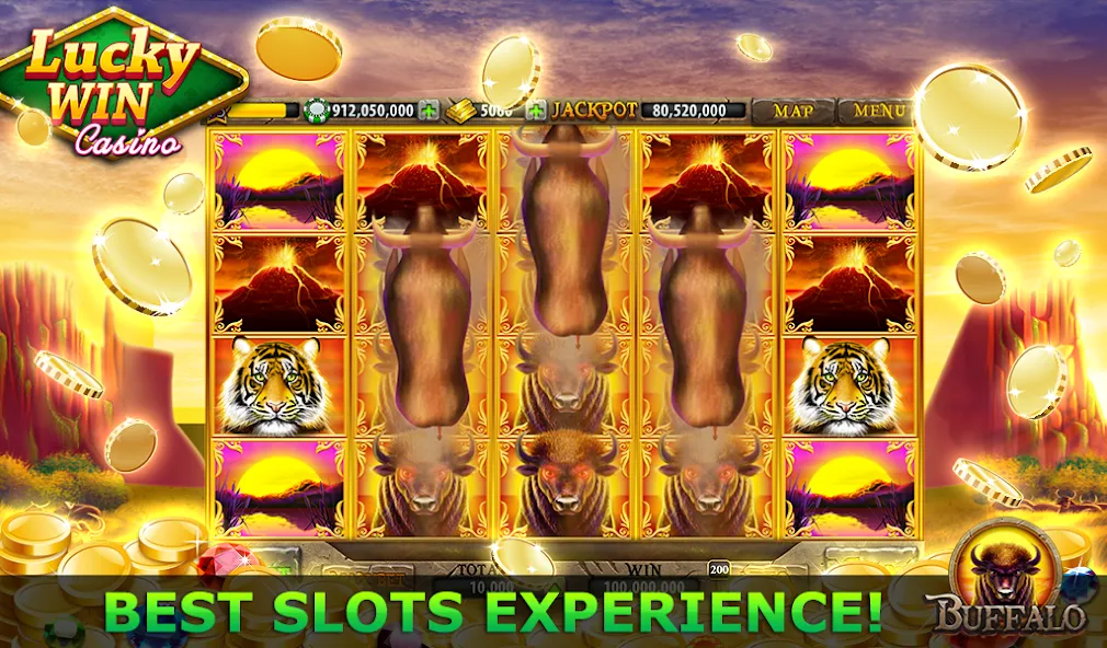Lucky Win Casino™ SLOTS GAME на Андроид — Мод Много монет и бонусов — скриншот 4